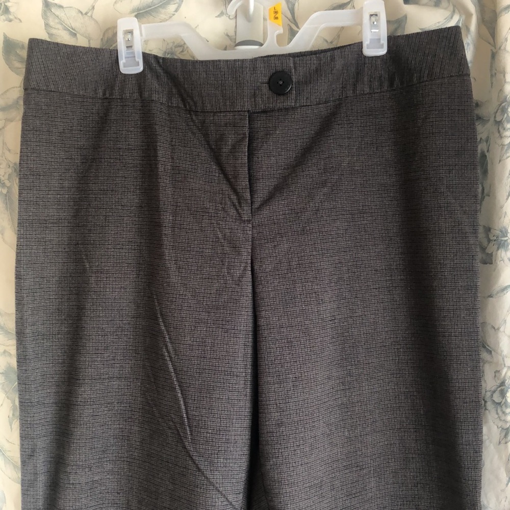 Tweed/plaid wide leg trouser pants size 18w Mossimo brand